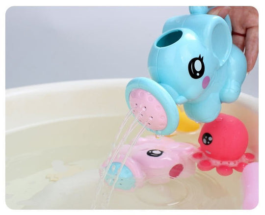 Jouets de bain en plastique en forme d'éléphant pour bébé - des jouets pour bebe